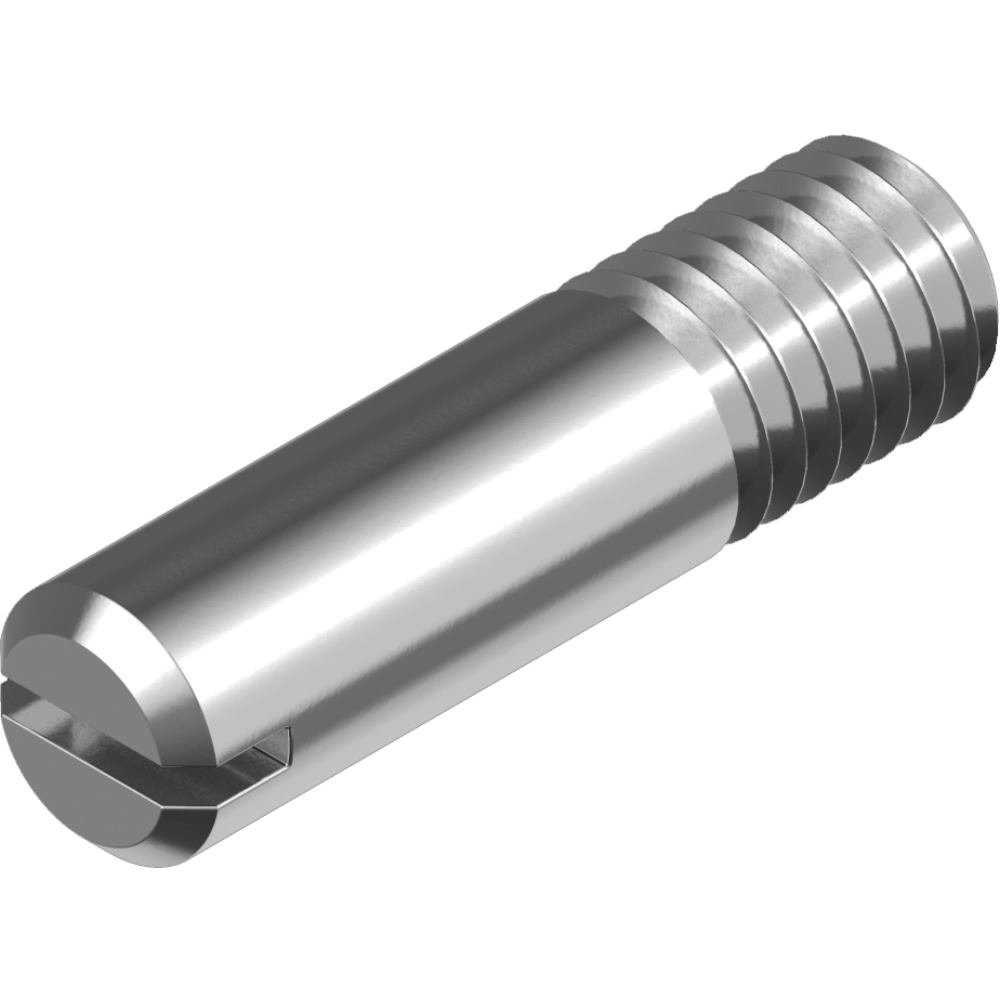 Lot de 200 schaftschrauben 427 dIN/iSO 2342 a4 en acier inoxydable avec fente 3 x 10 m
