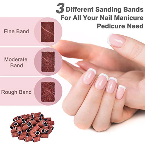 Misiki Elektrische Nagelfräser Professionell Maniküre Pediküre Nagelfeile USB Elektrisches Maniküre Pediküre Set mit 6… – Bild 6