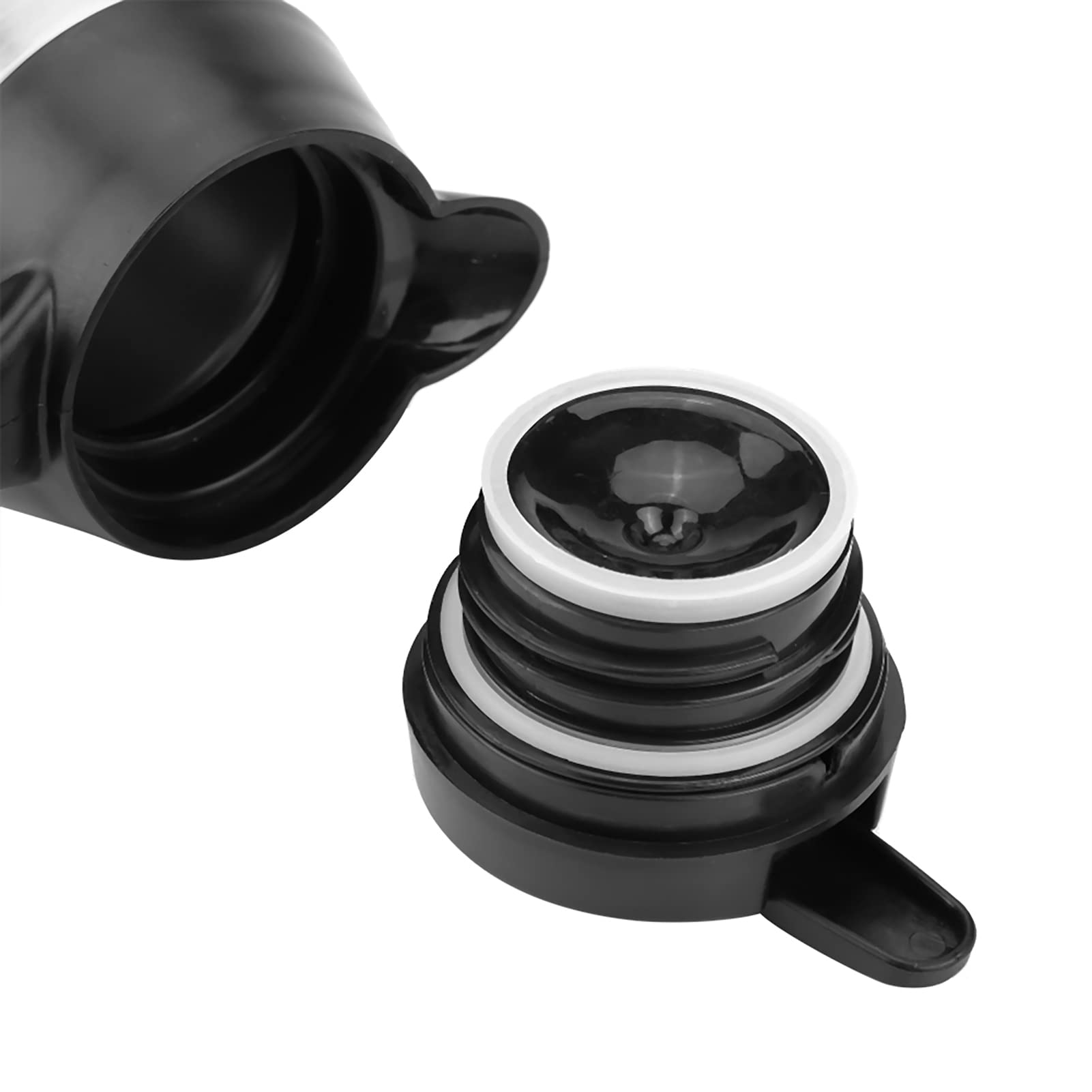 Termo eléctrico con calefacción para Coche de 12 V y 750 ml, Taza de Viaje portátil de Acero Inoxidable para café y té, para Viajes, Bebidas Calientes para Llevar