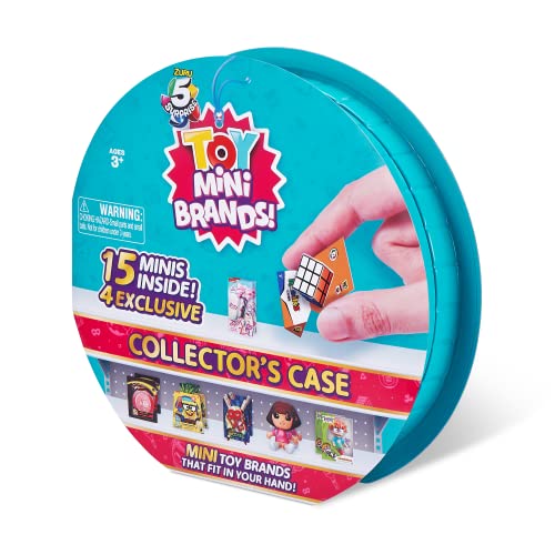 5 Surprise Toy Mini Brands Collector's Case - Store & Display 30 Minis with 4 Exclusive Minis Included by ZURU
