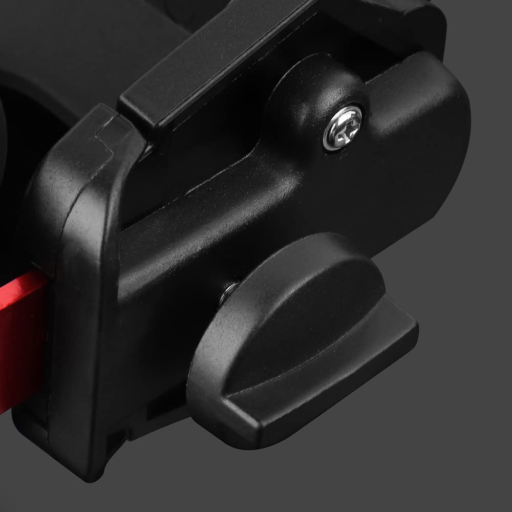 Porta Borracce per Moto - 360 Gradi di Rotazione Portabottiglie Regolabile Bottle Cup Holder per Yamaha Tenere 700,Nero