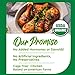 Just Bare®USDA Organic Fresh Chicken Drumsticks | No Antibiotics Ever | Bone-In | 1.5LB