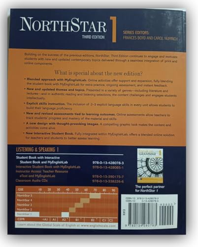 NorthStar Listening & Speaking 1 with Interactive Student Book & MyEnglishLab