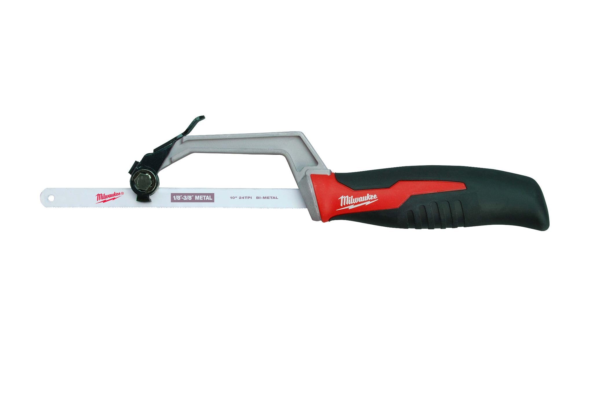 Milwaukee48-22-0012 Compact Hack Saw 10-Inch,Red Black