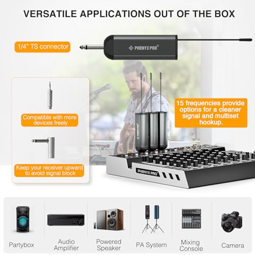 Phenyx Pro Single Digital Wireless Microphone System thumb #5