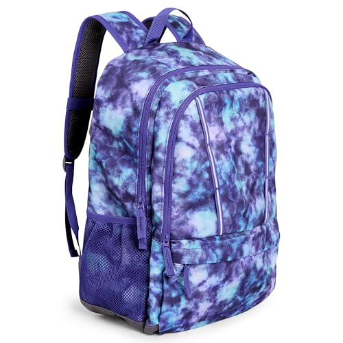 Image of Lands' End Unisex Kids Large ClassMate Lightweight Durable Elementary School Backpack, Plum