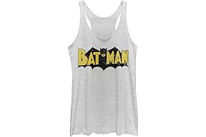 Batman Force of Good Women's Racerback Tank Top: Superhero Style Meets Comfort