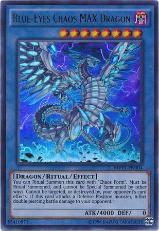 Yu-Gi-Oh! - Blue Eyes Chaos MAX Dragon - MVP1-EN004 - Ultra Rare - Edición ilimitada - The Dark Side of Dimensions Movie Pack
