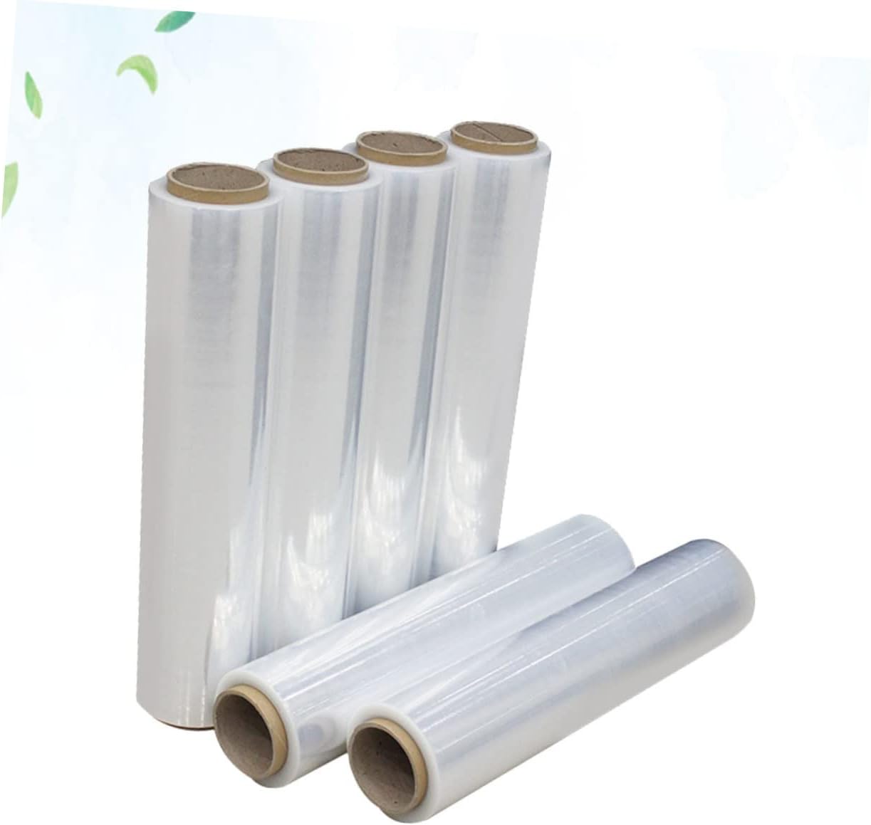 Lurrose 1roll Clear Stretch Film Self-Adhesive Wear-Resistant Packing Wrap for and Moving Supplies for Securing Irregular Items