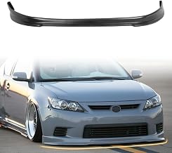 Front Bumper Lip Spoiler, Compatible with 2011-2013 Scion TC, PU Unpainted RS Style Add-on Front Splitter Air Dam Chin Protector