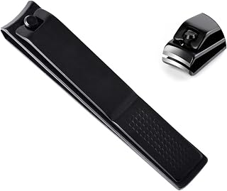 Nail Clipper Set,Stainless Steel Ultra Sharp Sturdy Fingernail and Toenail Clipper Comfortable Ergonomic Nail File Sharp Nail Cutter Nail Clippers Fit for Seniors Adult and Kids