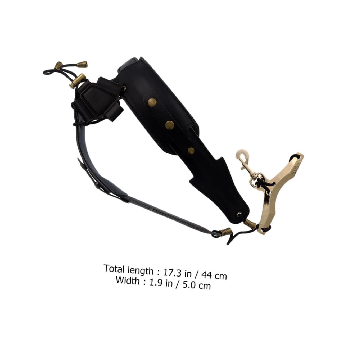 Abaodam 1pezzi Tracolla per Sassofono Cintura Portatile per Sassofono Accessorio per Materiale di Traspirante Assorbe Sudore Ammortizzazione Facil Trasportare Usare