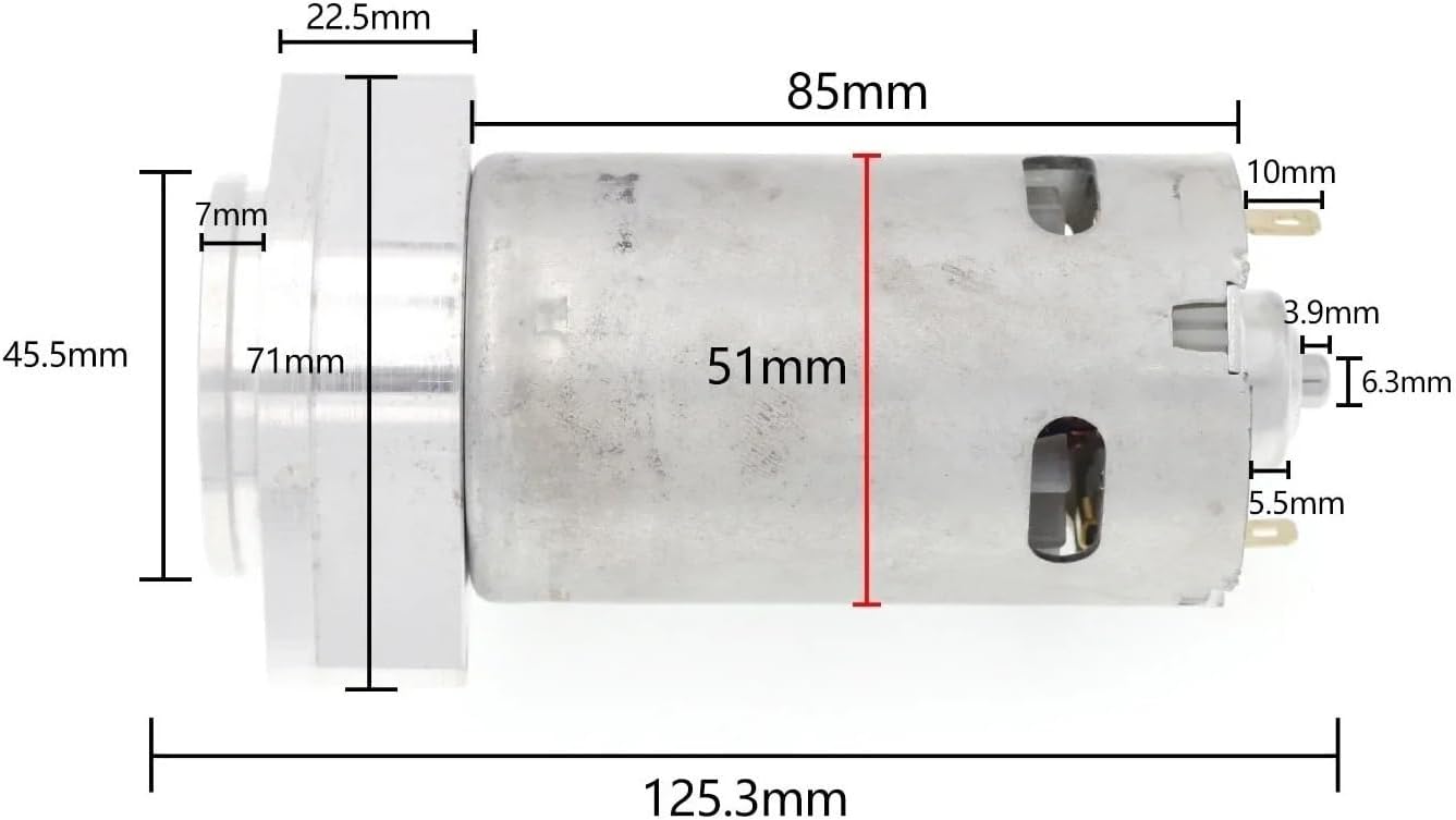 Folding Roof Hydraulic Pump Motor Compatible With BMW Z4 Convertible E85 E86 E88 E89 7 016 893 E46/330/325 .(O shaft)