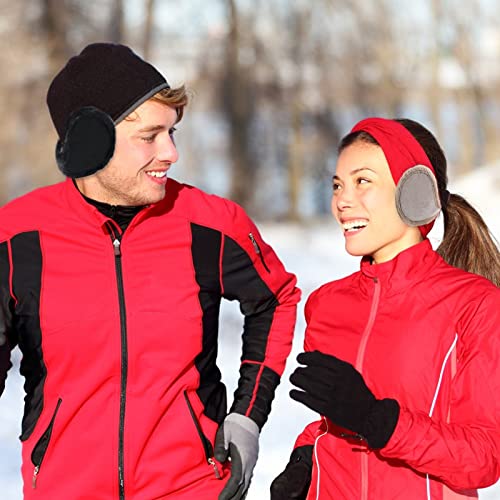 Bllremipsur 3 Pcs Plush Earmuffs, Thickened Warm Ear Warmers, Fashion Men Winter Cycling Ear Muffs #TOP5