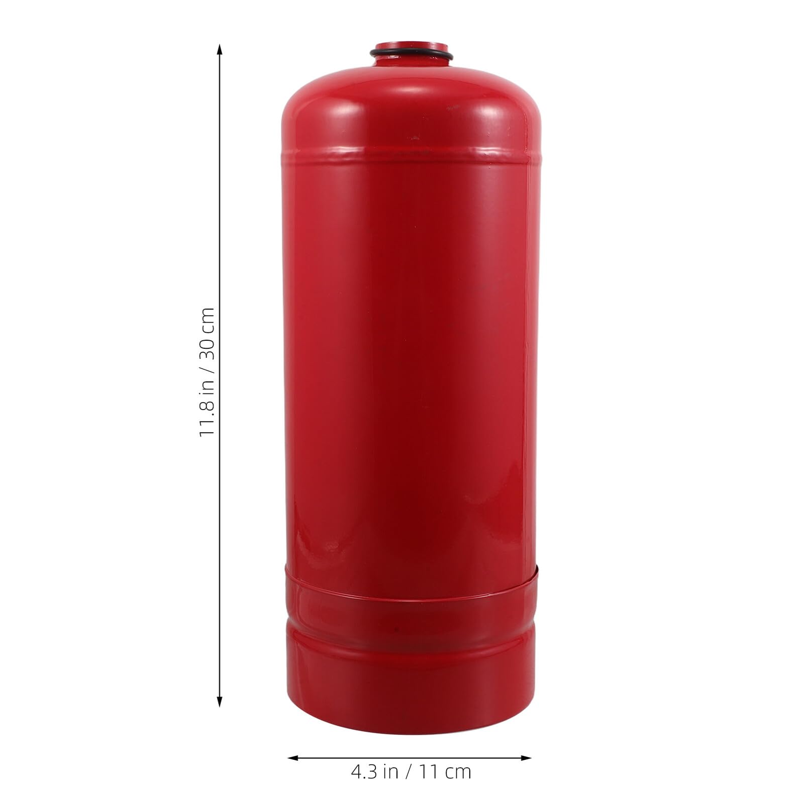 Anneome Serbatoio Estintore Vuoto in Acciaio da 2 Kg, Estintore Portatile Leggero per Auto e Barca, Contenitore per Ricarica Polvere/acqua, Sicurezza Antincendio Domestica e Emergenze