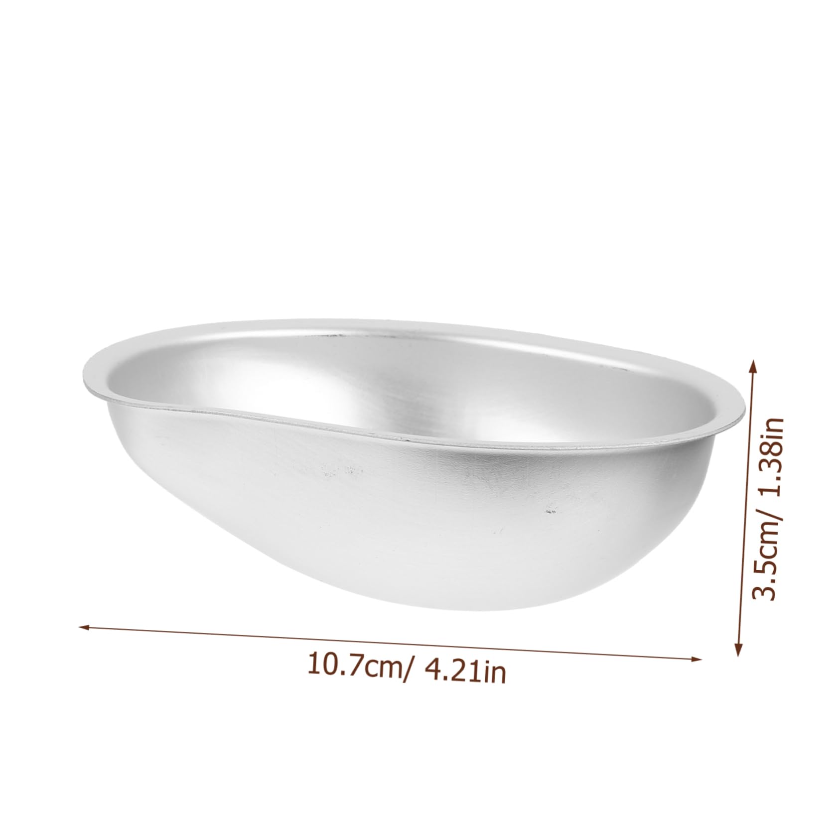 HAKIDZEL Aluminum Cupcake Pans 5pcs Cake Puck Molds Quick Heat Transfer Baking Molds Nonstick Surface for Easy Use