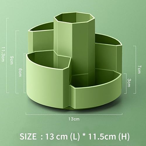 Miniatura 4 de Portalápices rosa Soporte giratorio para bolígrafos para accesorios de escritorio