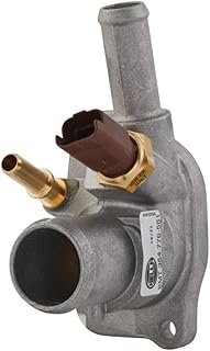 HELLA 8MT 354 776-561 Thermostat, Coolant, Opening Temp. 88 °C, with Gasket, with Temperature Sensor