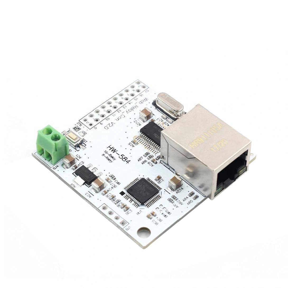 Buy  Relay Control 8 Channel Enc28j60 W5100 Network WiFi Relay