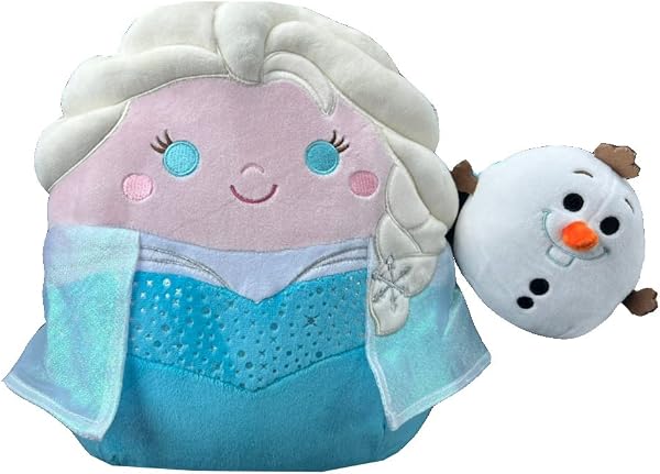 Squishmallows Official Kellytoy Disney Characters Squishy Soft Stuffed Plush Toy Animal (7 Inch, Minnie Mouse) - 5