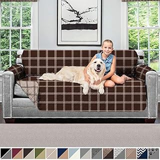 Sofa Shield Original Patent Pending Reversible Large Sofa Protector for Seat Width up