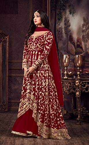 Fashion Ready to Wear Bollywood Style Party Wear Wedding Wear embroidered Long Anarkali Suit For Women3