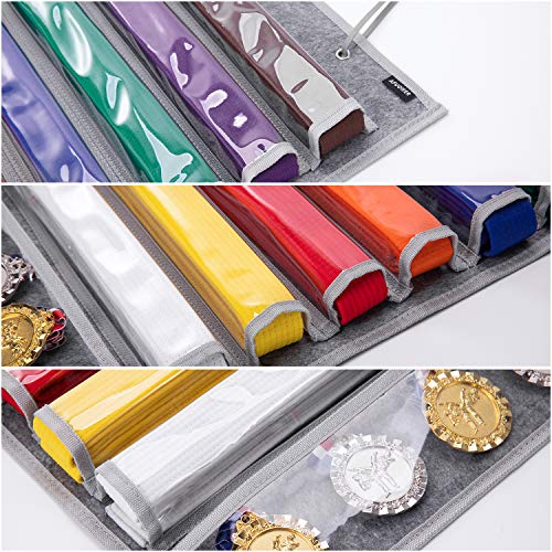 Afuower AFUOWERBELT-G Martial Arts Belt Holder Hanging Display thumb #5