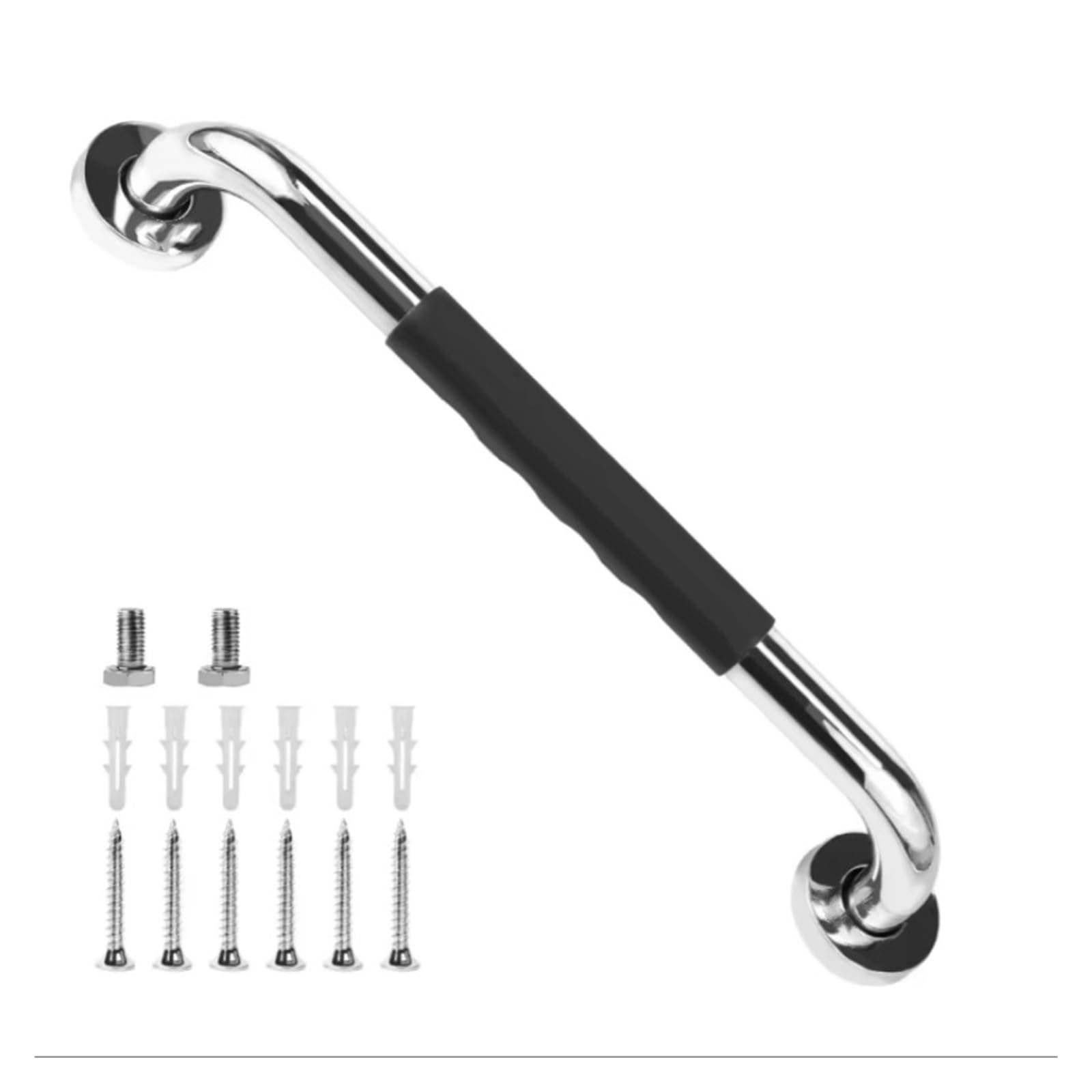 Cidegoo 40Cm Shower Toilet Handrail Stainless Steel Bathroom Tub Grab Bar Anti Slip Prevent Falls