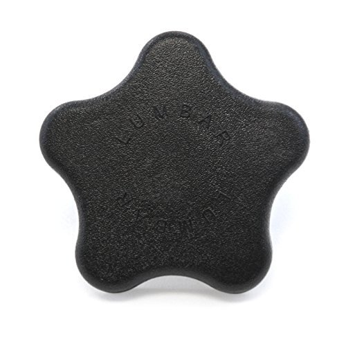 Red Hound Auto Lumbar Support Actuator Knob Compatible With Chevrolet Gmc (Trailblazer & Ssr 2002-2009, Colorado Canyon 2004-2012) Replacement Seat Back Adjust Ebony Black #TOP1