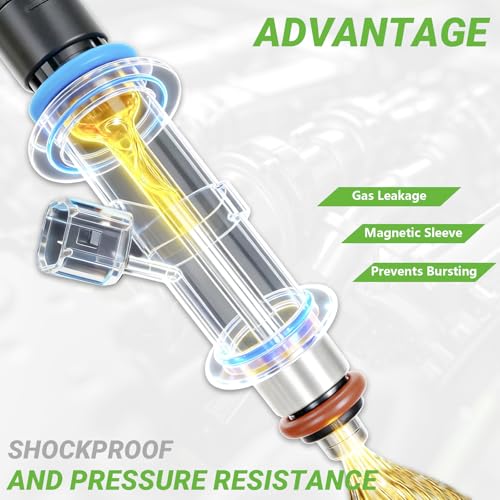 Fuel Injectors Set of 6 Compatible with Ford Expedition F-150 Transit-150/250/350/350 HD Lincoln Navigator, 2015-2022 3.5L # Replace FJ1138 BL3Z9F593B BL3Z9F593A CM5211 800-2174N BL3E-HB AN0011 by AUTOREBO - Used condition - Image 6