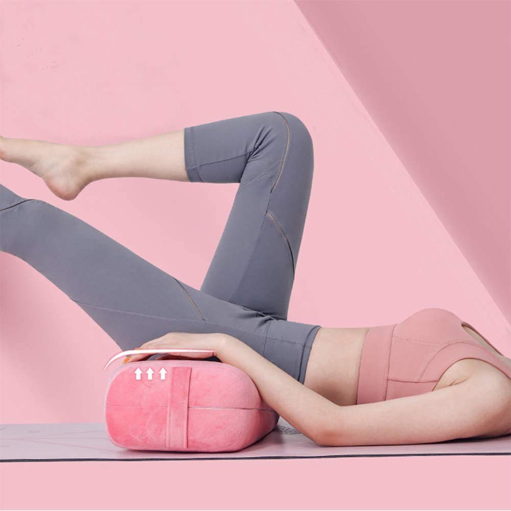 AIZYR Rettangolare Cuscino Yoga Bolster, Cuscino in Cotone Ad Alta Elasticità per Lo Yoga Riparatore E Supporto Stabile Esercizio Prop Lavabile in Lavatrice