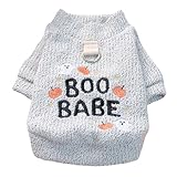 犬 猫 コスプレ ハロウィン ペット 服 変装 仮装 小型犬 中型犬 大型犬 袖あり ポリエステル カバーオール 抜け毛防止 脱毛保護 犬ウェアー お出かけお散歩用 (S,ライトグレー)