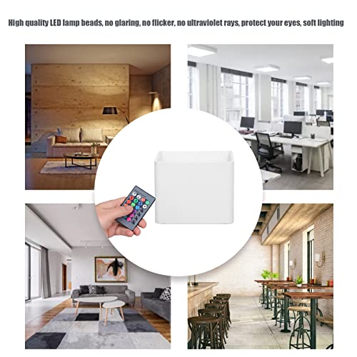 Lámpara de pared iluminación suave con interruptor ajustable aluminio 6