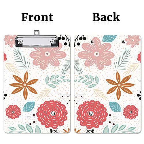 Image of Small Plastic Clipboard 6 x 9 in, Standard A5 Size Fashion Clip Board