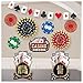 amscan Casino Night Party Decorating Kit - 10 pcs