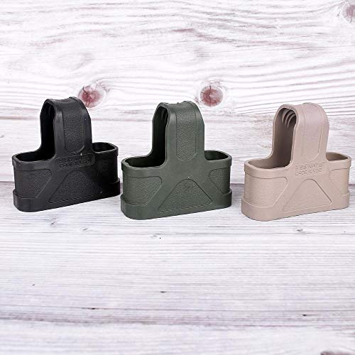 XBF-AirGuns, 1pcs Tactique 5,56 Cage Rapide des Boucles en Caoutchouc en Alliage d'aluminium for Répliques M4 / 16 Magazine Assist Magazine Pouch Armée Accessoires (Couleur : Beige) Cover