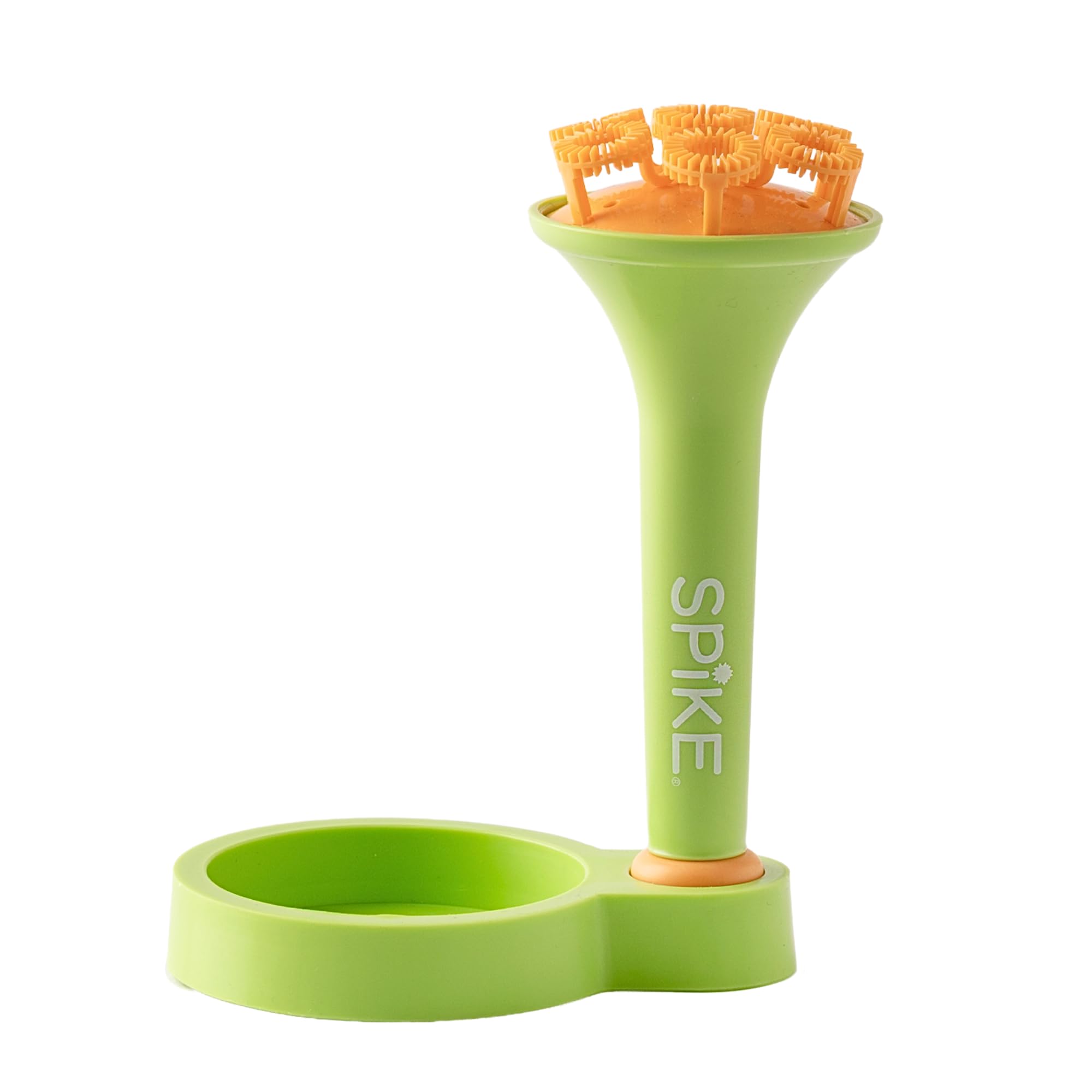 Innobaby Spike EZ Blow Bubble Blower Wand & Dipping Tray Set - Green