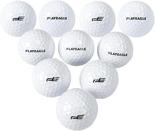 harayaa 10Pcs Golf Balls Long Distance Soft Straighter Shots Golf Balls Double Layer