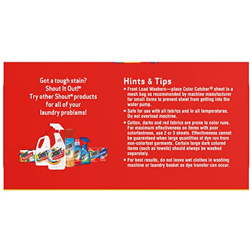 Lençóis de apanhador de cores brilhantes para lavanderia, mantém as roupas com cores originais, 72 u