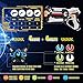 Infrared Laser Tag, Upgraded Blasters Gun Toys with Vest Infrared Battle Mega Pack Set of 4 Indoor and Outdoor, Group Activity Fun for Kids Age 6 7 8 9 10 11 12+ Boys Girls by kidpal