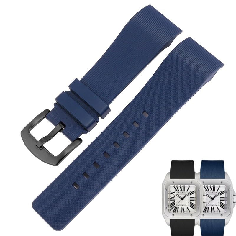 Sangle de montre en silicone anti irritation pour remplacer votre bracelet usé rapidement