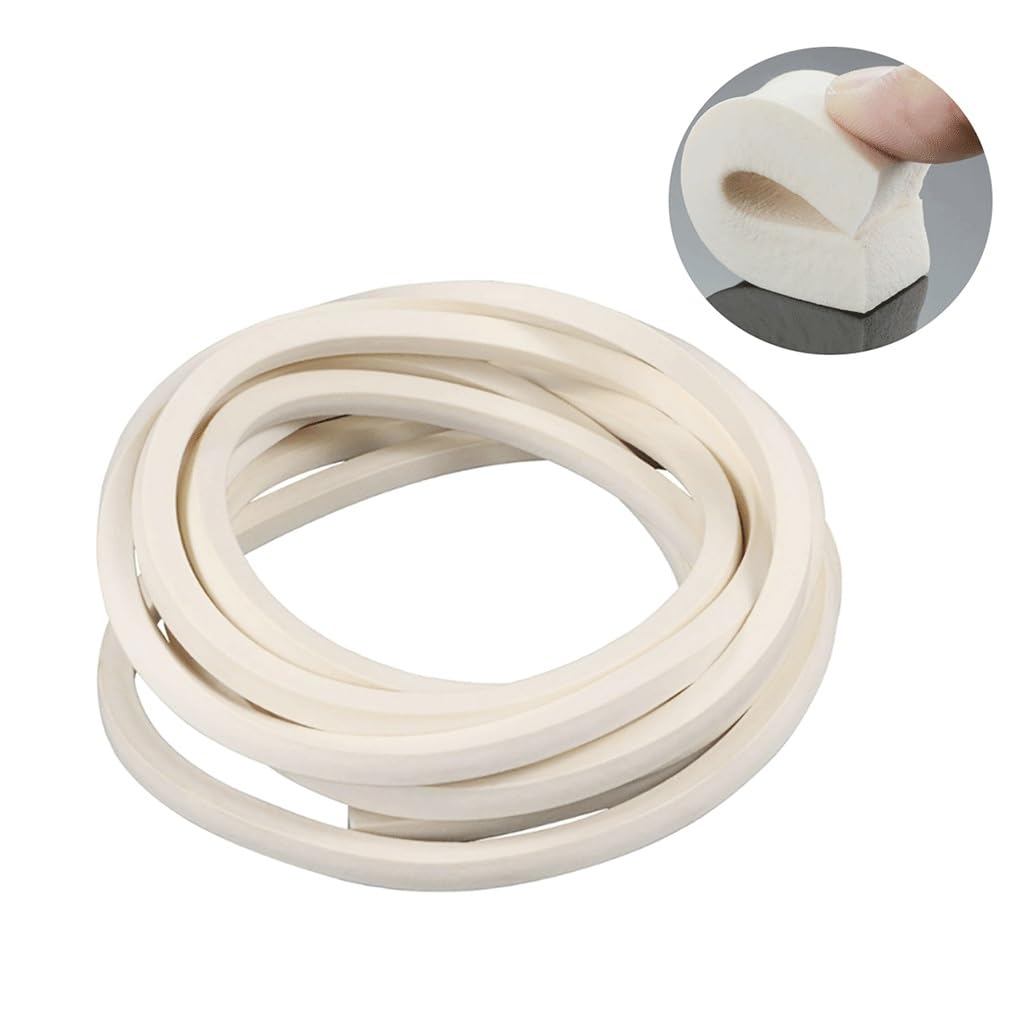 Tira de sellado de espuma de silicona, Tamaños múltiples de la tira del lacre esponja goma silicona for las puertas Windows(5x30mm(5meters))