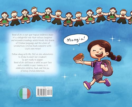 Bowl of A's: An Italian-American Tale Hardcover – December 1, 2023 - Image 3