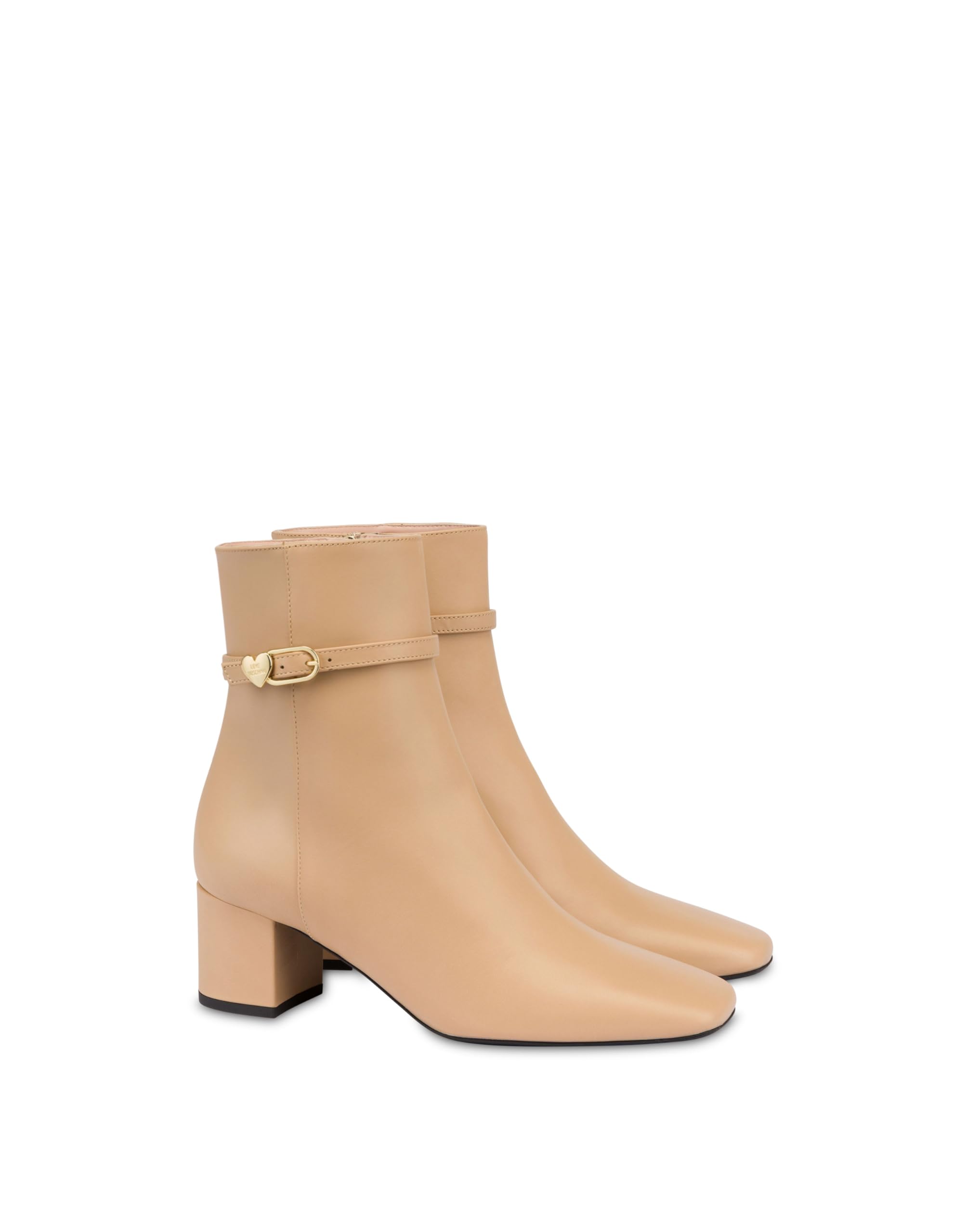 Love Moschino Ja21075g1nia0104, Women's Ankle Boots, beige, 4 UK