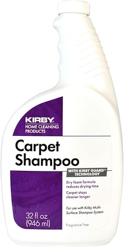 Kirby Foaming Carpet Shampoo Unscented 32oz (Part 252703)