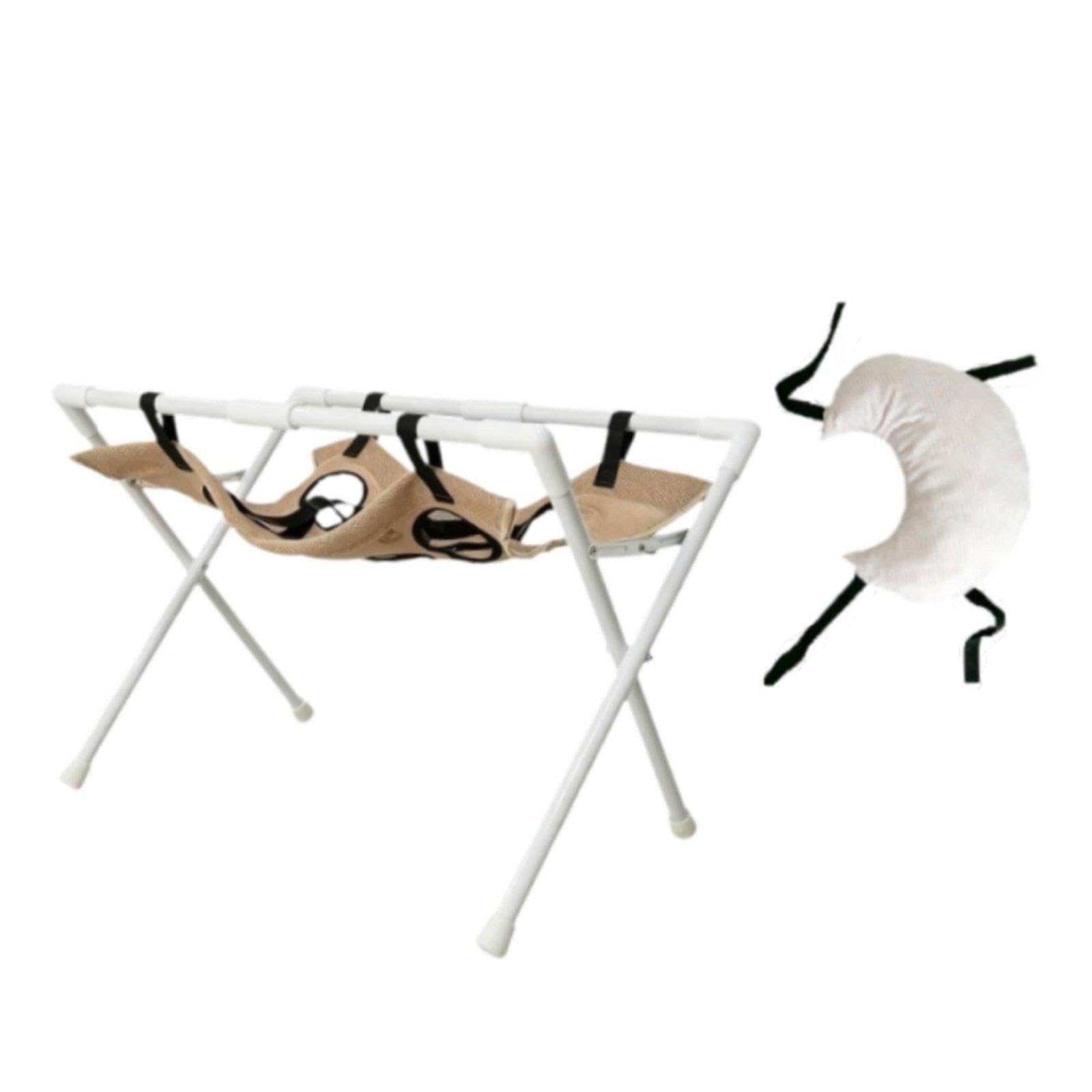 Colcolo Multifunktionale Reinigungsstation mit Kissen für die Ohrenreinigung von Haustieren, Braun