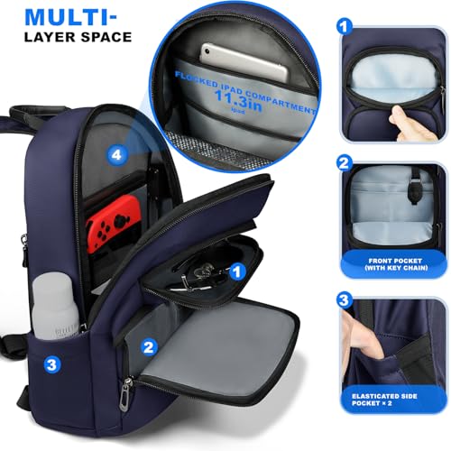 Bolso bandolera hombre hk con acabados duraderos y diseño ergonómico 3