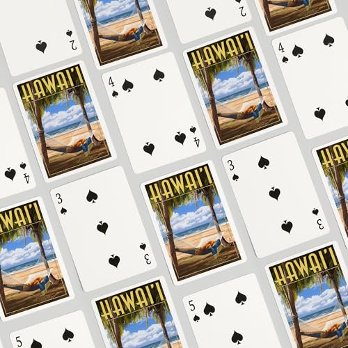 Lantern Press Hawaii, Naipes Poker 52 Cartas miniatura 4