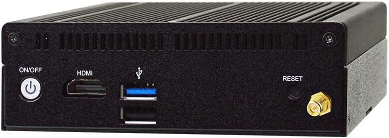 Jetway HBFBZ10 Elkhart Lake J6412 Networking Mini PC, 4X 2.5GbE LAN (4GB Memory and 128GB SSD)