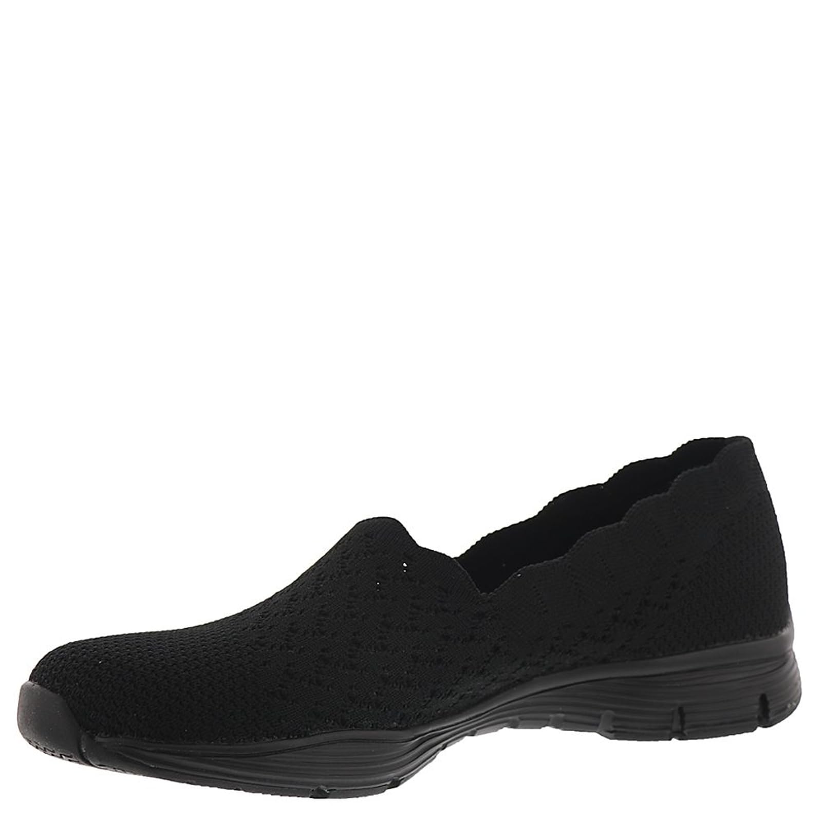 Skechers Kobiety Seager - Stat - Scalloped Collar, Engineered Skech-knit Slip-on - Classic FitMokasyn